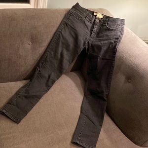 Black denim skinny jeans by Democracy